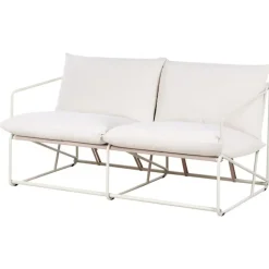 Leen Bakker PONTE - Tweezitsbank - Taupe - Staal Clearance