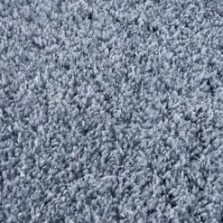 Muratap Porto Soft Fluffy Vloerkleed Hoogpolig Effen Blauw - 140X200 CM