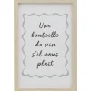 Leen Bakker Poster Bouteille - MDF/glas - 30x20 cm Sale