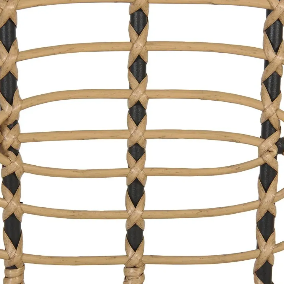 Beliani PRATELLO - Tuinstoel set van 4 - Naturel - Rotan Sale