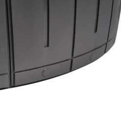 Leen Bakker PRINOS - Kussenbox - Grijs - ⌀ 56 cm - Synthetisch materiaal Discount