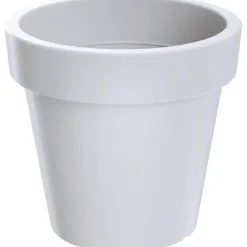 Prosperplast Bloempot - D35 x H31 cm - wit - kunststof