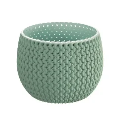 Prosperplast Bloempot Splofy - mintgroen - kunststof - 18 cm Discount