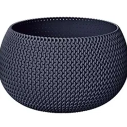 Prosperplast Bloempot Splofy - antraciet - 2300 ml - 18 cm Outlet