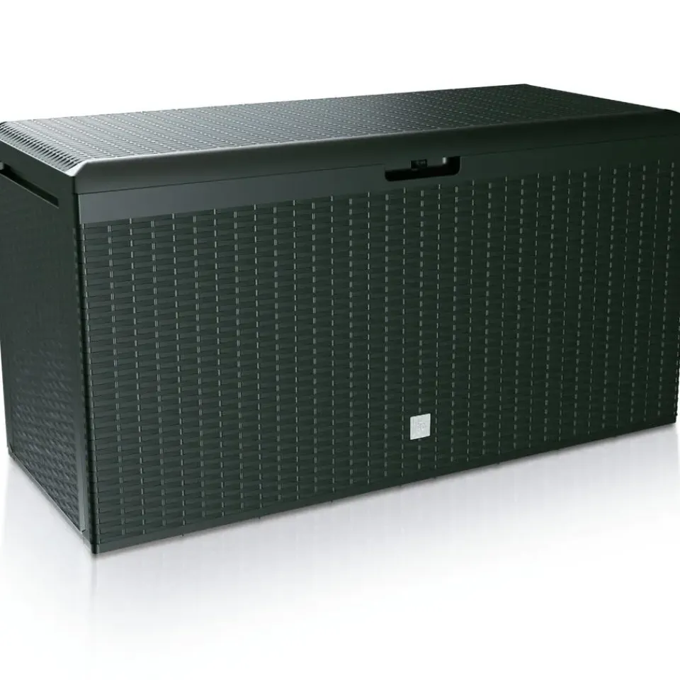 Prosperplast Opbergbox - antraciet - 290 liter - 114 x 47 x 59 cm Hot