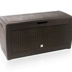 Prosperplast Opbergbox - bruin - 310 liter - 119 x 48 x 60 cm Sale