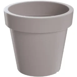 Prosperplast Plantenpot - kunststof - taupe - 25 cm Clearance