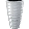 Prosperplast Plantenpot Design Waves - kunststof - wit - D38 cm Sale