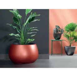 Prosperplast Plantenpot Heos - lichtgrijs - D57 x H43 cm