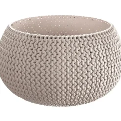 Prosperplast Tuin bloempotSplofy - taupe - D18 x H16 cm New