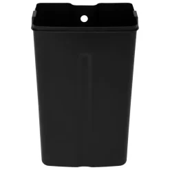 5five Prullenbak/pedaalemmer - zilver - metaal - 20L - 30 x 30 x 53 cm Clearance