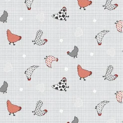 IVOL PVC Tafelzeil kippen - 140 x 240 cm Outlet