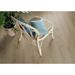 Leen Bakker PVC vloer Klik Lock 20 - Lumber Fauve - 1,93m2 Clearance