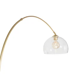 QAZQA booglampen arc goudkleurig e27 Outlet