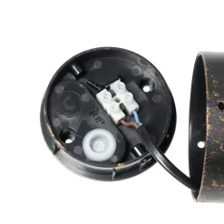 QAZQA buitenlampen met sensor kiki goudkleurig e27 New