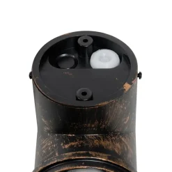 QAZQA buitenlampen met sensor kiki goudkleurig e27 New