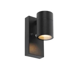 QAZQA buitenlampen met sensor solo zwart gu10 Online