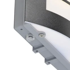 QAZQA buitenlampen met sensor miro zwart e27 Online