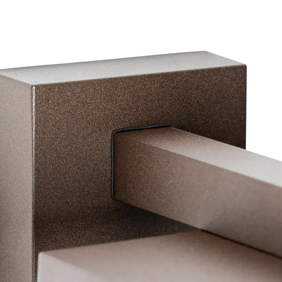 QAZQA buitenlampen met sensor charlois bronskleurig e27 Discount