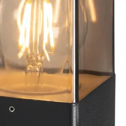 QAZQA buitenlampen met sensor denmark zwart e27 Hot