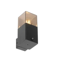 QAZQA buitenlampen met sensor denmark zwart e27 Hot