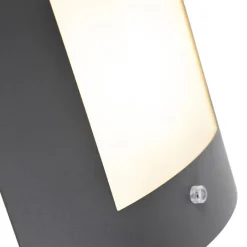 QAZQA buitenlampen met sensor emmerald grijs e27 Hot