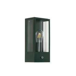 QAZQA buitenlampen met sensor rotterdam groen e27 New