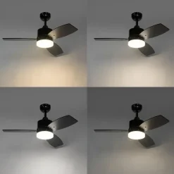 QAZQA buitenlampen toledo zwart geïntegreerde led Best