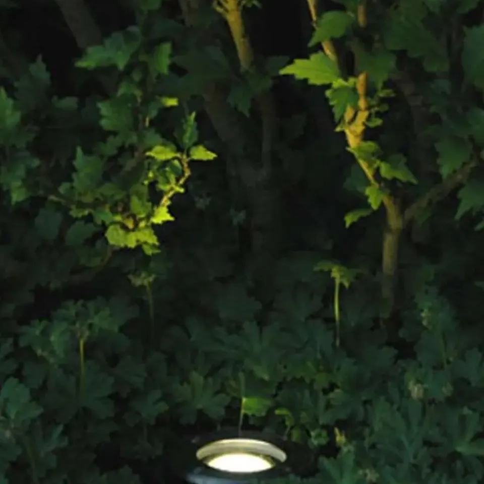 QAZQA grondspots basic zilverkleurig gu10 Hot