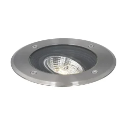 QAZQA grondspots delux zilverkleurig gu10 Sale