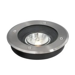 QAZQA grondspots delux zilverkleurig gu10 Sale