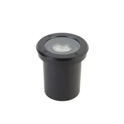 QAZQA grondspots delux zwart gu10 Outlet