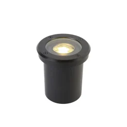 QAZQA grondspots delux zwart gu10 Outlet