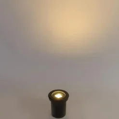 QAZQA grondspots delux zwart gu10 Outlet