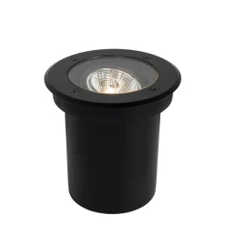 QAZQA grondspots delux zwart gu10 Sale