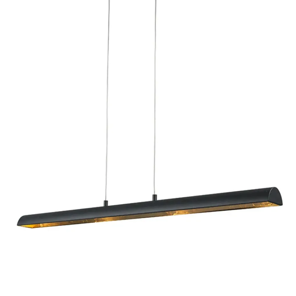 QAZQA hanglampen balo zwart geïntegreerde led Discount