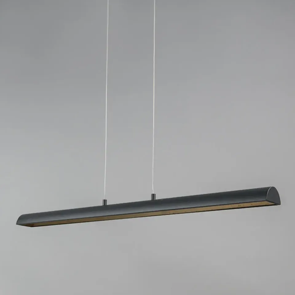 QAZQA hanglampen balo zwart geïntegreerde led Discount