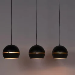 QAZQA hanglampen buell hl zwart e27 Clearance