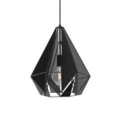 QAZQA hanglampen carcass zwart e27 Outlet
