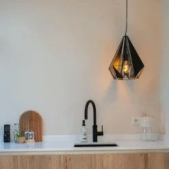 QAZQA hanglampen carcass zwart e27 Outlet