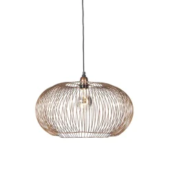 QAZQA hanglampen finn bruin e27 New