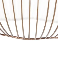 QAZQA hanglampen finn bruin e27 New