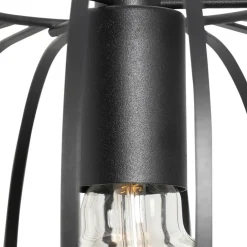 QAZQA hanglampen johanna zwart e27 Online