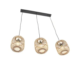 QAZQA hanglampen manila beige e27 Hot