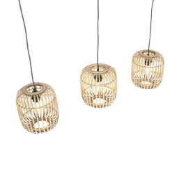 QAZQA hanglampen manila beige e27 Hot