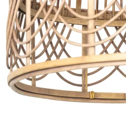 QAZQA hanglampen michelle bruin e27 Hot