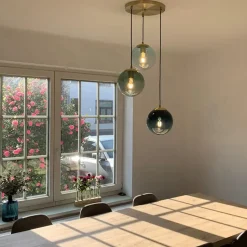 QAZQA hanglampen pallon goudkleurig e27 Discount