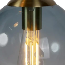 QAZQA hanglampen pallon goudkleurig e27 Discount