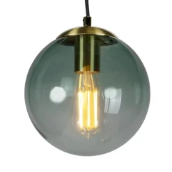 QAZQA hanglampen pallon goudkleurig e27 Discount