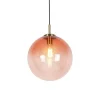 QAZQA hanglampen pallon roze e27 Sale